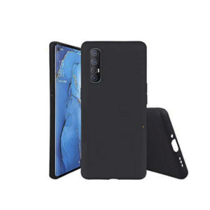 OPPO RENO 3 PRO 5G Black Silicon Case - Image 1