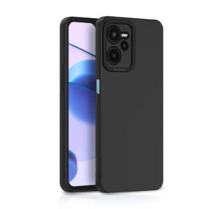 REALME C35 Black Silicon Case - Image 1
