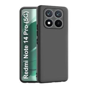 XIAOMI REDMI NOTE 10 PRO Black Silicon Case - Image 1