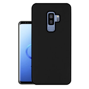 SAMSUNG GALAXY S9 PLUS Black Silicon Case - Image 1