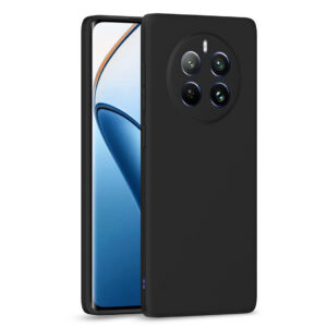 REALME 12 PRO, REALME 12 PRO PLUS Black Silicon Case - Image 1