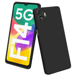 SAMSUNG GALAXY F14 5G Black Silicon Case - Image 1