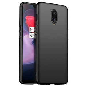 ONEPLUS 6T Black Silicon Case - Image 1