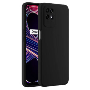 REALME NARZO 50, REALME 8I Black Silicon Case - Image 1