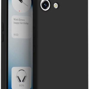 NOTHING PHONE 3A LITE 5G Black Silicon Case - Image 1
