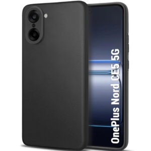 ONEPLUS NORD CE 5G Black Silicon Case - Image 1