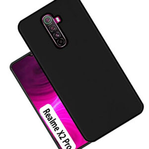 REALME X2 PRO Black Silicon Case - Image 1