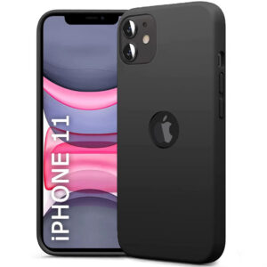 APPLE IPHONE 11 Black Silicon Case - Image 1