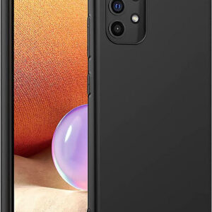 SAMSUNG GALAXY A32 4G Black Silicon Case - Image 1