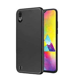 SAMSUNG GALAXY M10 Black Silicon Case - Image 1