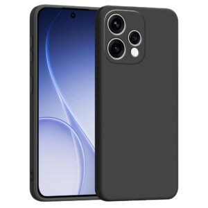 OPPO RENO 15 5G Black Silicon Case - Image 1