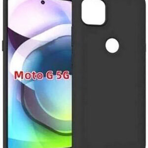 MOTOROLA G 5G Black Silicon Case - Image 1