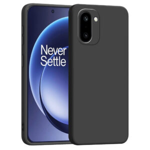 ONEPLUS 15R 5G Black Silicon Case - Image 1