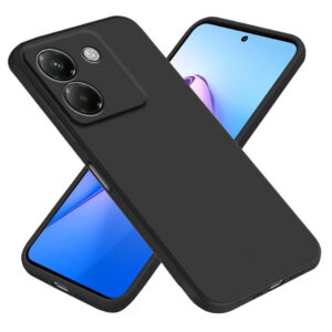 POCO M7 PRO 5G Black Silicon Case - Image 1