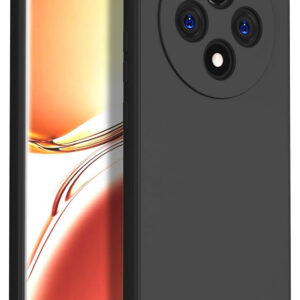 OPPO F17 PRO, OPPO F27 PRO PLUS Black Silicon Case - Image 1