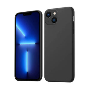 APPLE IPHONE 13 Black Silicon Case - Image 1