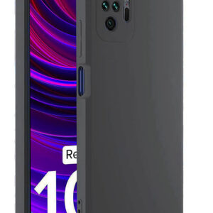 XIAOMI REDMI NOTE 10 PRO MAX Black Silicon Case - Image 1