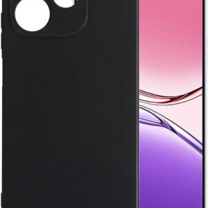 OPPO A5 PRO 5G Black Silicon Case - Image 1