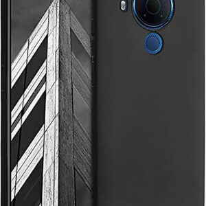 NOKIA 5.4 Black Silicon Case - Image 1