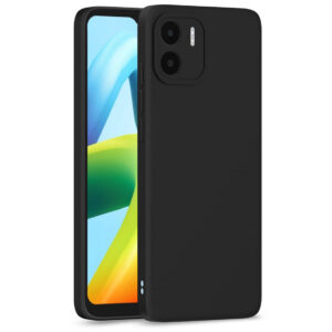 XIAOMI REDMI A1, XIAOMI REDMI A2 Black Silicon Case - Image 1