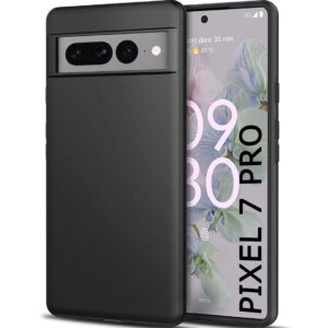 GOOGLE PIXEL 7 PRO Black Silicon Case - Image 1
