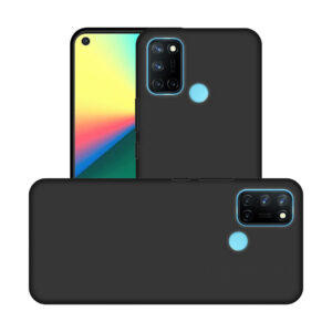 SAMSUNG GALAXY A21S Black Silicon Case - Image 1