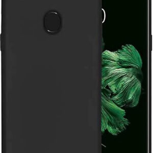 OPPO A71 Black Silicon Case - Image 1