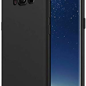 SAMSUNG GALAXY S8 Black Silicon Case - Image 1