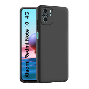 XIAOMI REDMI NOTE 10S Black Silicon Case - Image 1