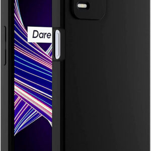 REALME 9 5G Black Silicon Case - Image 1