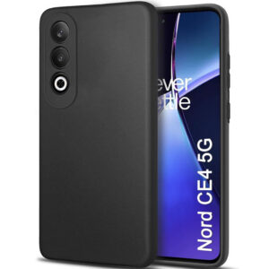 ONEPLUS NORD CE 4 5G Black Silicon Case - Image 1
