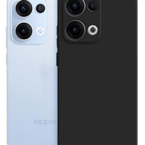 OPPO RENO 13 5G Black Silicon Case - Image 1