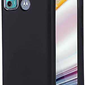 MOTOROLA G40 FUSION Black Silicon Case - Image 1