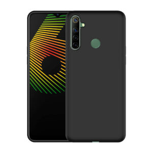 REALME 6 PRO Black Silicon Case - Image 1
