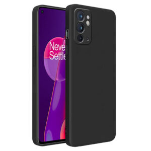 ONEPLUS 9RT Black Silicon Case - Image 1
