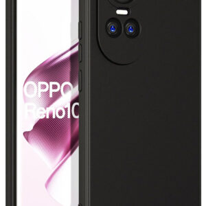 OPPO RENO 10 PRO 5G Black Silicon Case - Image 1