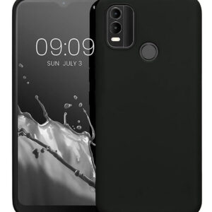 NOKIA C22 Black Silicon Case - Image 1