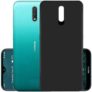 NOKIA 2.3 Black Silicon Case - Image 1