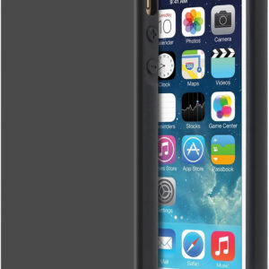 APPLE IPHONE 5S, APPLE IPHONE 5, APPLE IPHONE SE (2017) Black Silicon Case - Image 1