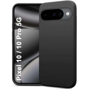 GOOGLE PIXEL 10, GOOGLE PIXEL 10 PRO Black Silicon Case - Image 1