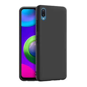 SAMSUNG GALAXY M02 Black Silicon Case - Image 1