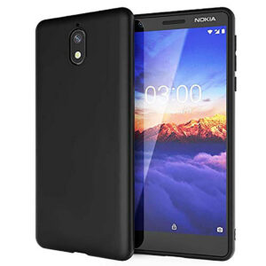NOKIA 3.1 (2018) Black Silicon Case - Image 1