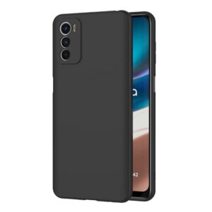 MOTOROLA G42 Black Silicon Case - Image 1