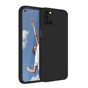 OPPO A52, OPPO A72, OPPO A92 Black Silicon Case - Image 1