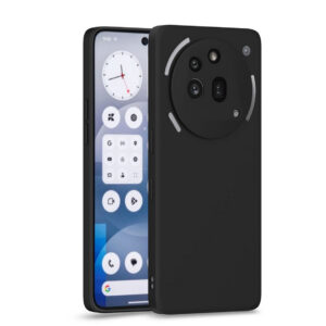 NOTHING PHONE 3A PRO 5G Black Silicon Case - Image 1