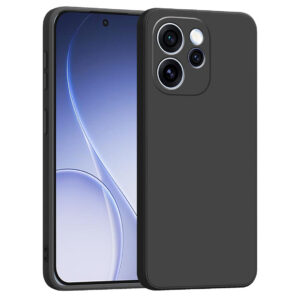 OPPO RENO 15 PRO 5G Black Silicon Case - Image 1