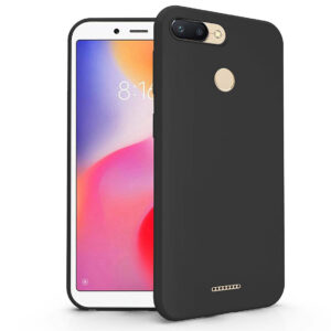 XIAOMI REDMI 6A Black Silicon Case - Image 1