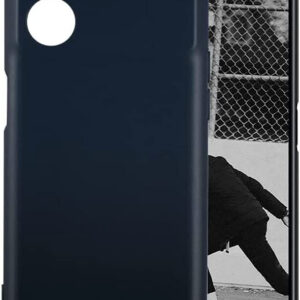OPPO A57 5G Black Silicon Case - Image 1