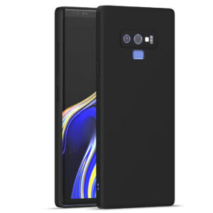 SAMSUNG GALAXY NOTE 9 Black Silicon Case - Image 1