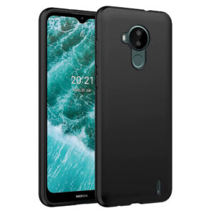 NOKIA C30 Black Silicon Case - Image 1